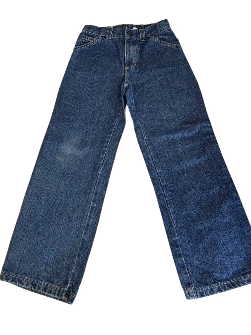 Sonoma Boys 7X Blue Carpenter Jeans Relaxed Baggy Wide Leg Y2K EUC